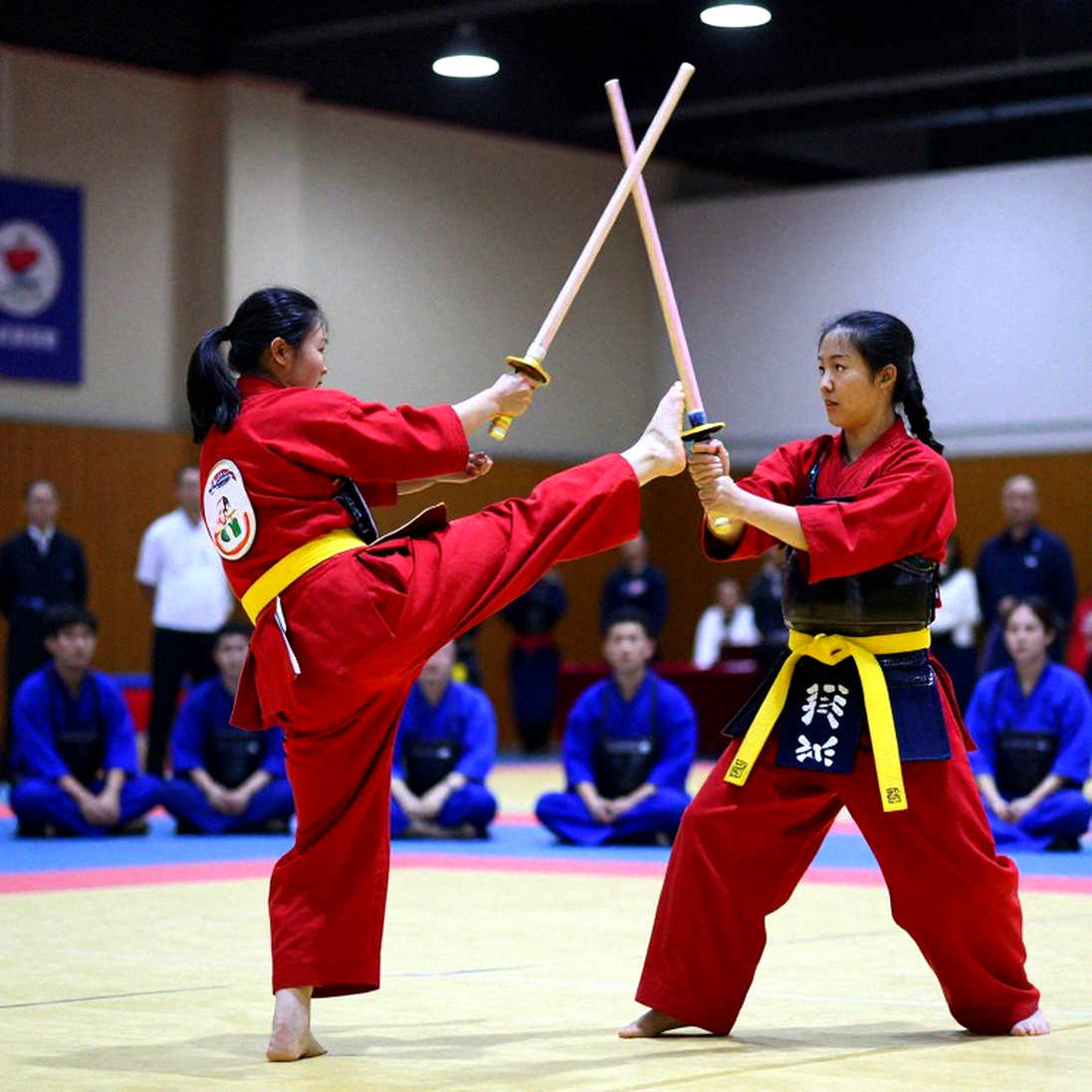 Asiad 20 men's 56kg sanda final: Dinh Van Tam, the throw and the Chinese wall